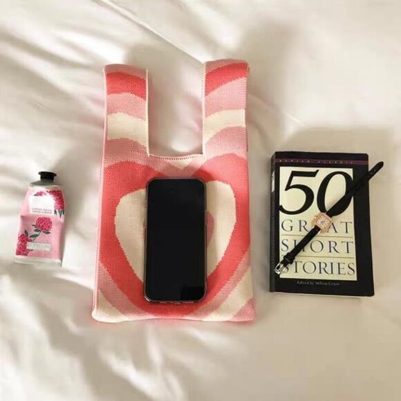 Women Mini Tote Polyester Small Purse Multi-Purpose Casual Bag Gift - Picture 6 of 7